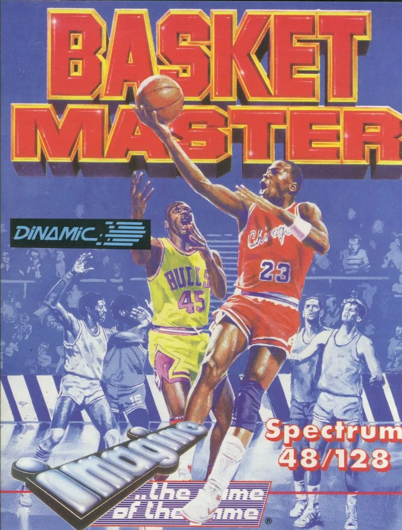 Fernando Martin Basket Master cover art for Sinclair ZX Spectrum