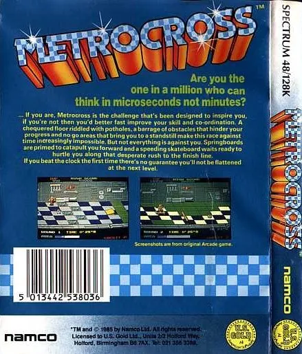 Metro-Cross box back