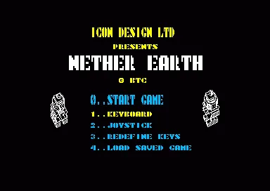 Backdrop artwork for Nether Earth