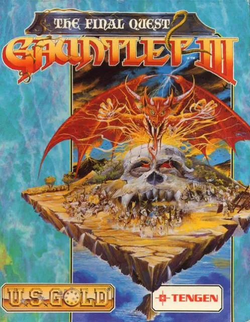 Gauntlet III: The Final Quest cover art for Sinclair ZX Spectrum