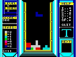 Tetris screenshot