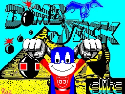 Backdrop artwork for Bomb Jack
