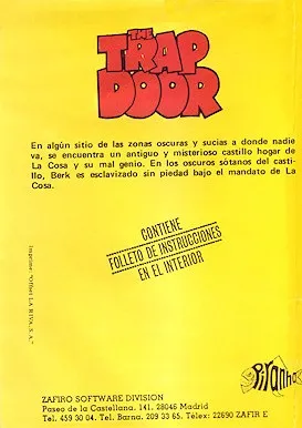 The Trap Door box back