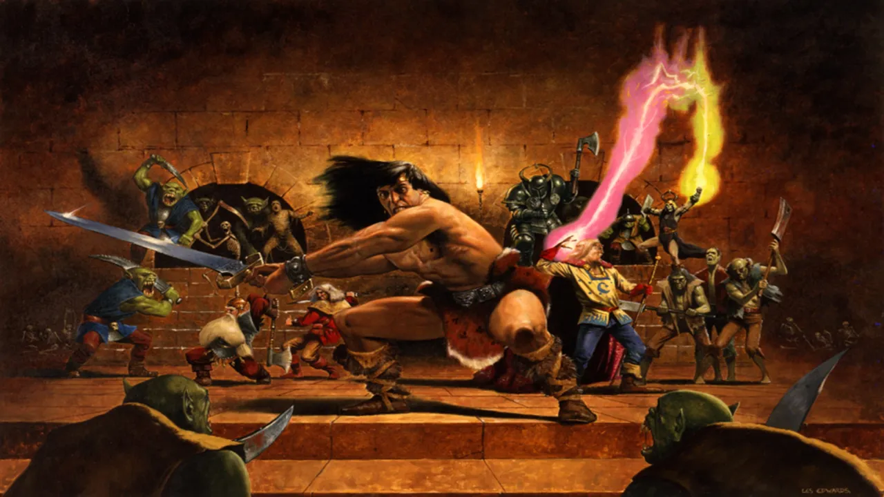 Backdrop artwork for HeroQuest