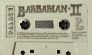 Barbarian II: The Dungeon of Drax cart