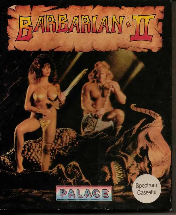 Barbarian II: The Dungeon of Drax box art