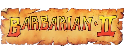 Barbarian II: The Dungeon of Drax logo