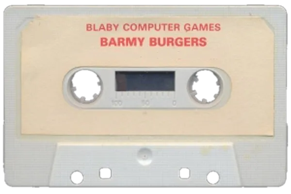 Barmy Burgers cart