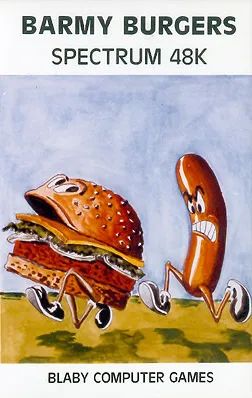 Barmy Burgers box art
