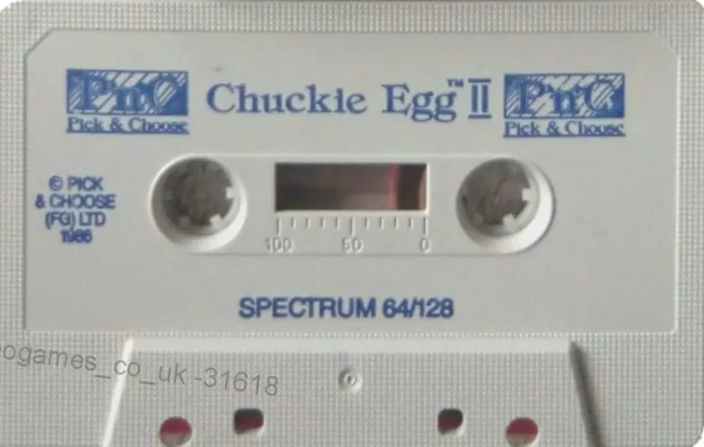 Chuckie Egg 2 cart