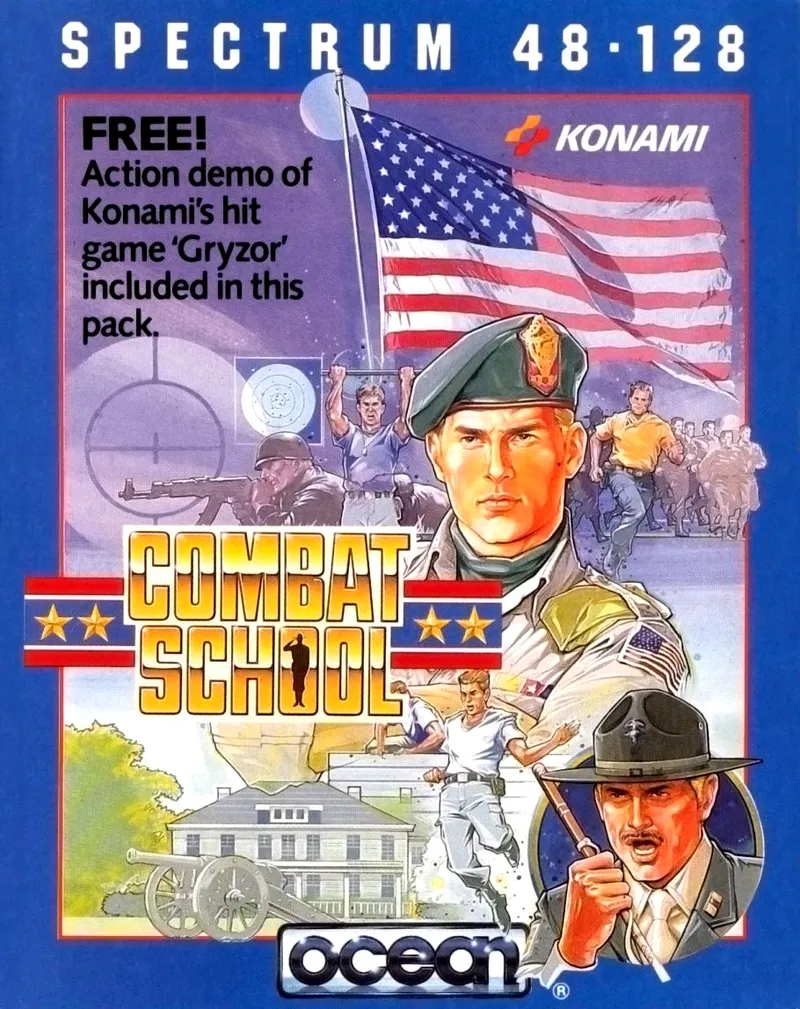 Combat School box art
