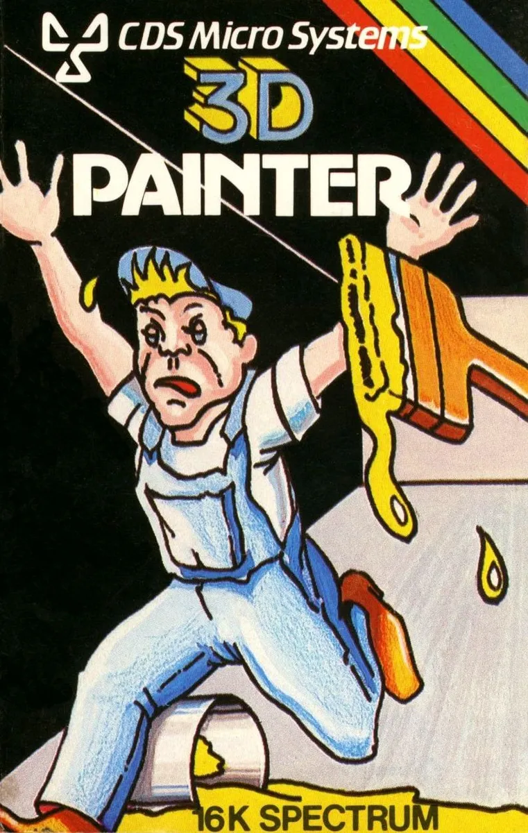 3D Painter cover art for Sinclair ZX Spectrum