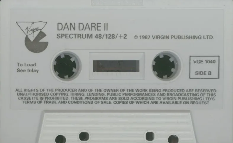 Dan Dare II: Mekon's Revenge cart
