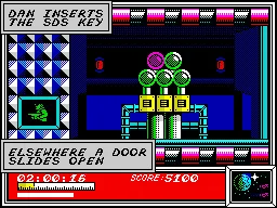 Backdrop artwork for Dan Dare: Pilot of the Future