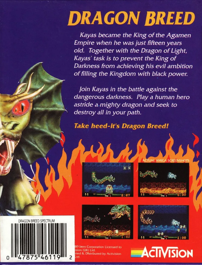 Dragon Breed box back