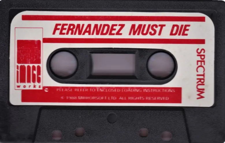 Fernandez Must Die cart