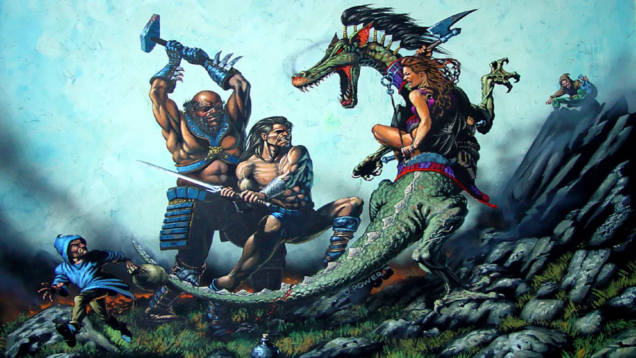Backdrop artwork for Golden Axe