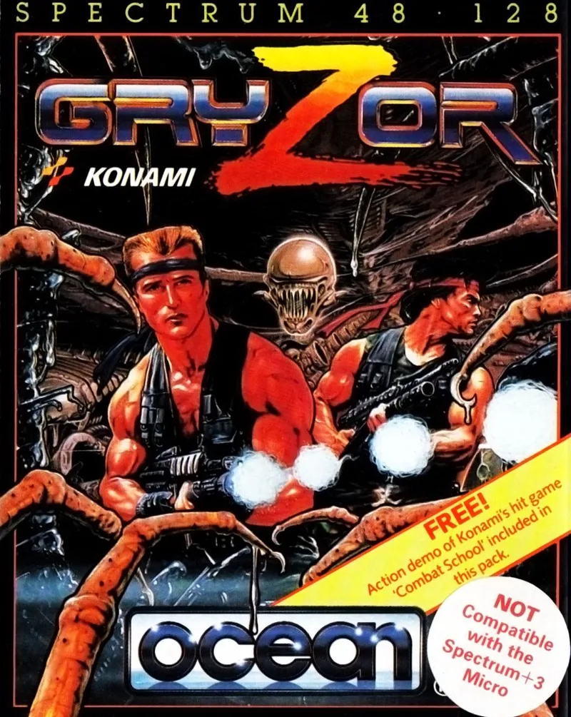 Gryzor box art