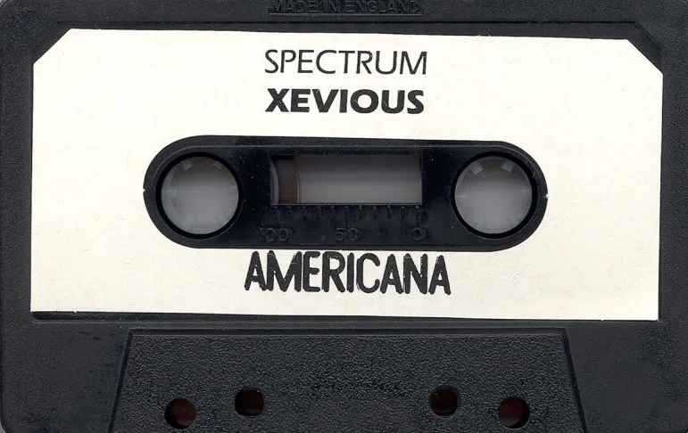 Xevious cart
