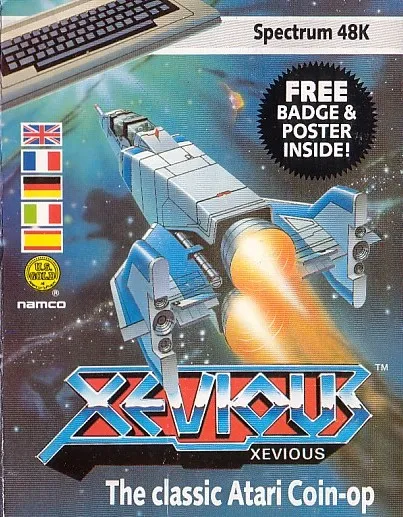 Xevious box art