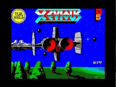 Xevious screenshot