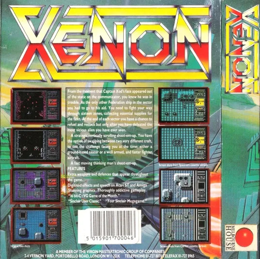 Xenon box back