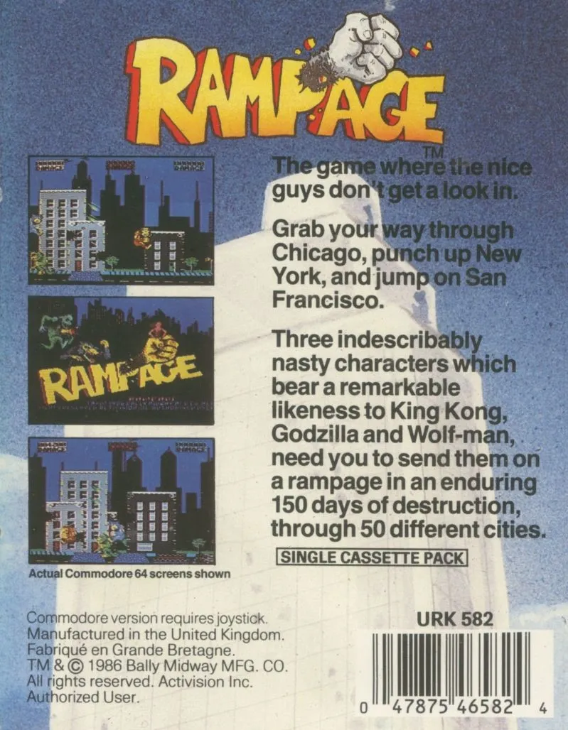Rampage box back