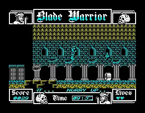 Blade Warrior screenshot