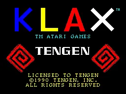 Klax screenshot