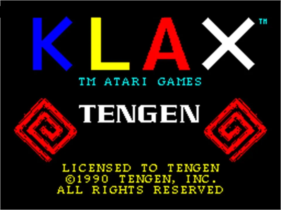 Klax screenshot