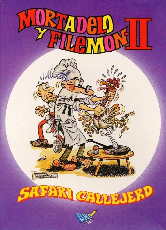 Mortadelo y Filemon II: Safari Callejero box art