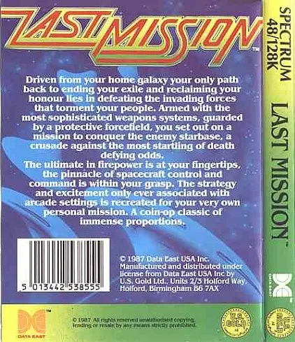 Last Mission box back