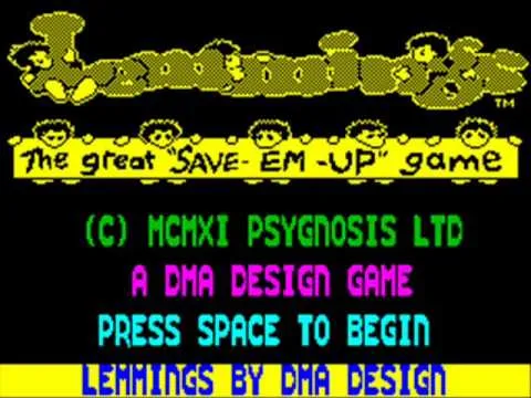 Lemmings screenshot