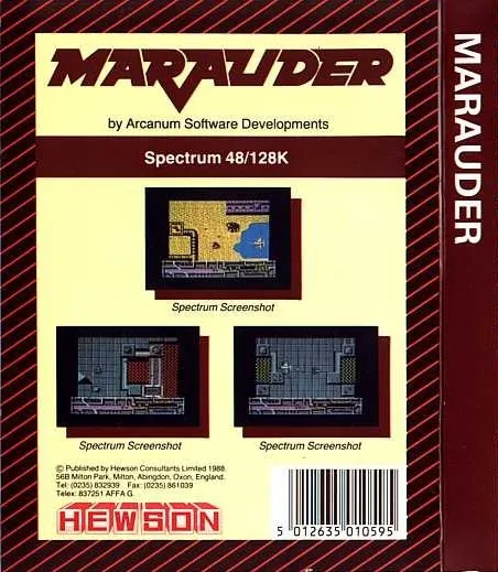 Marauder box back