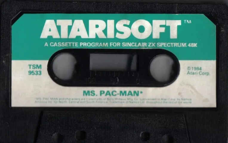 Ms. Pac-Man cart