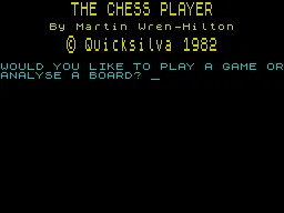 Backdrop artwork for The Chess Player