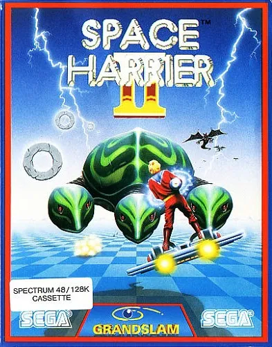 Space Harrier II box art