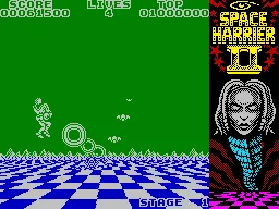 Space Harrier II screenshot