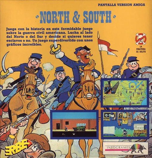 North & South box back