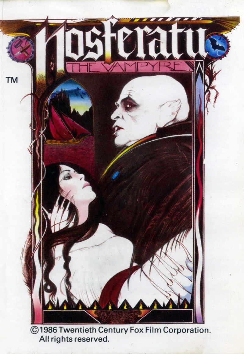 Nosferatu the Vampyre box art