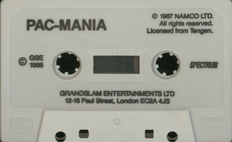 Pac-Mania cart