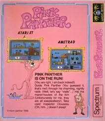 Pink Panther box back