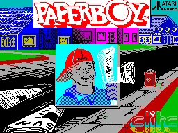Backdrop artwork for Paperboy