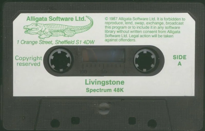 Livingstone, I Presume? cart