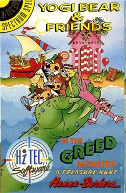 Yogi Bear and Friends in the Greed Monster: A Treasure Hunt cover art for Sinclair ZX Spectrum