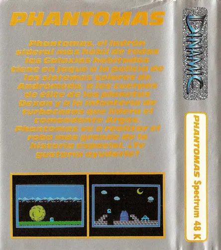 Phantomas box back