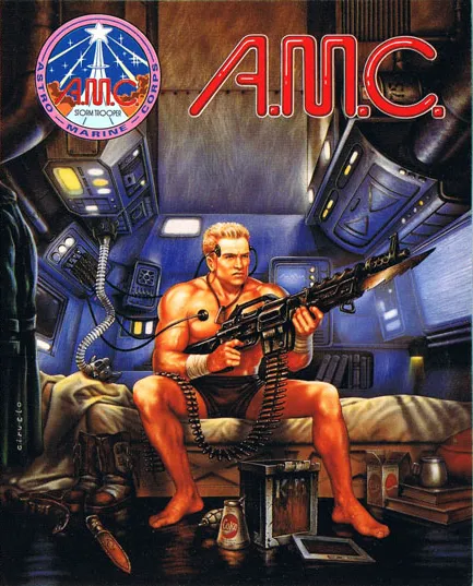 A.M.C.: Astro Marine Corps box art