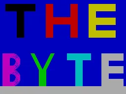 Backdrop artwork for Byte