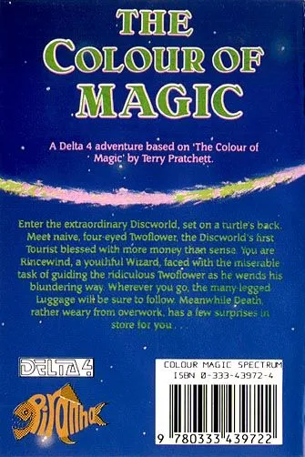 The Colour of Magic box back