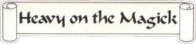 Heavy on the Magick logo